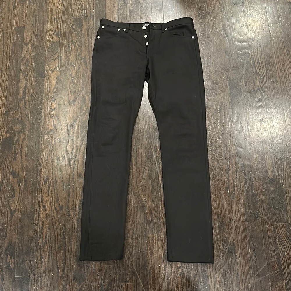 A.P.C. PETITE Standard 32” Black Jeans